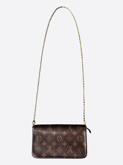 Louis Vuitton Brown Monogram Pochette Felicie