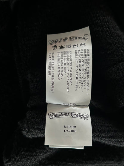 Chrome Hearts Black CH Logo Embroidered Sweatpants