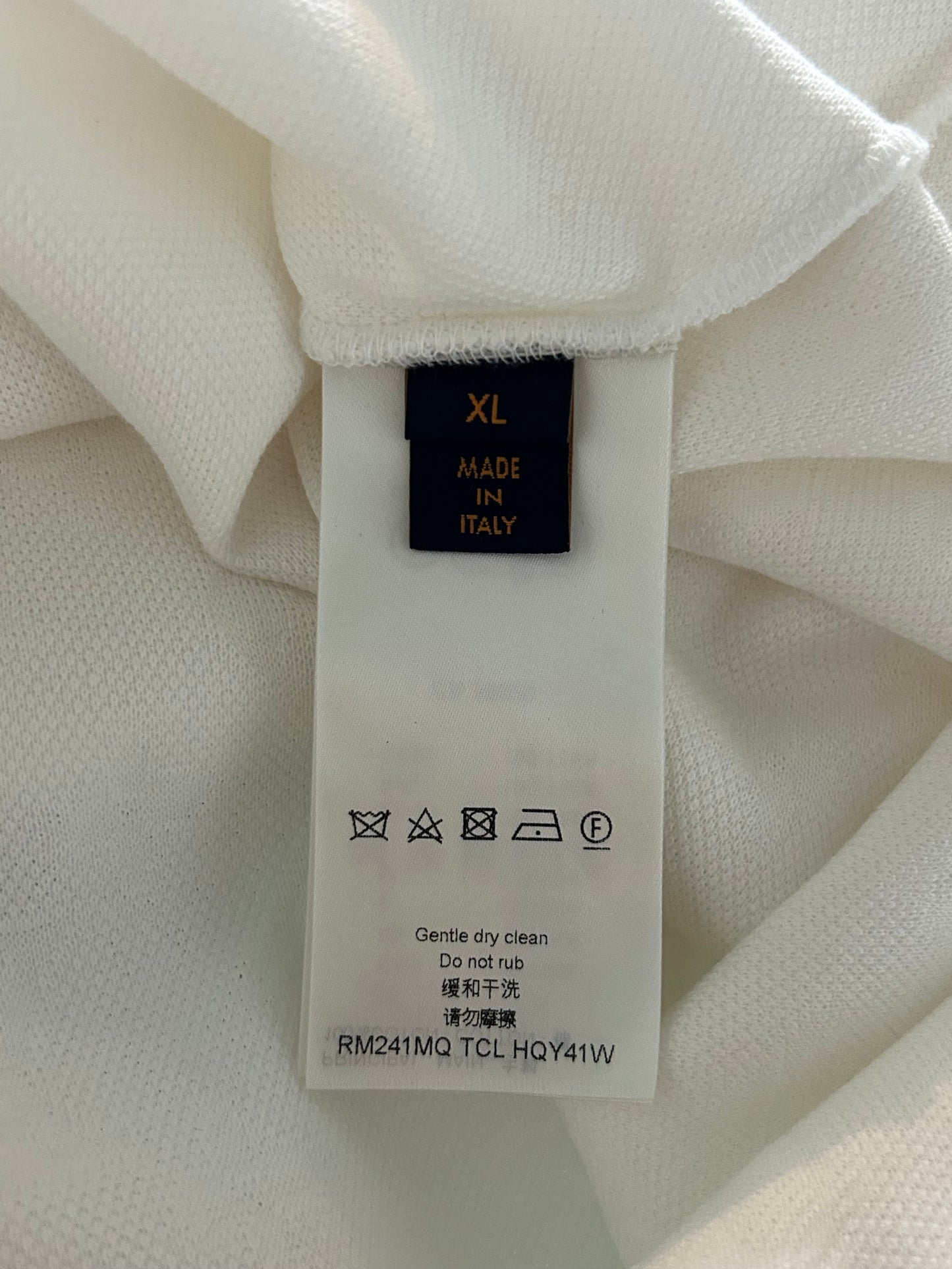 Louis Vuitton White Monogram Pocket T-Shirt