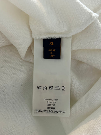 Louis Vuitton White Monogram Pocket T-Shirt