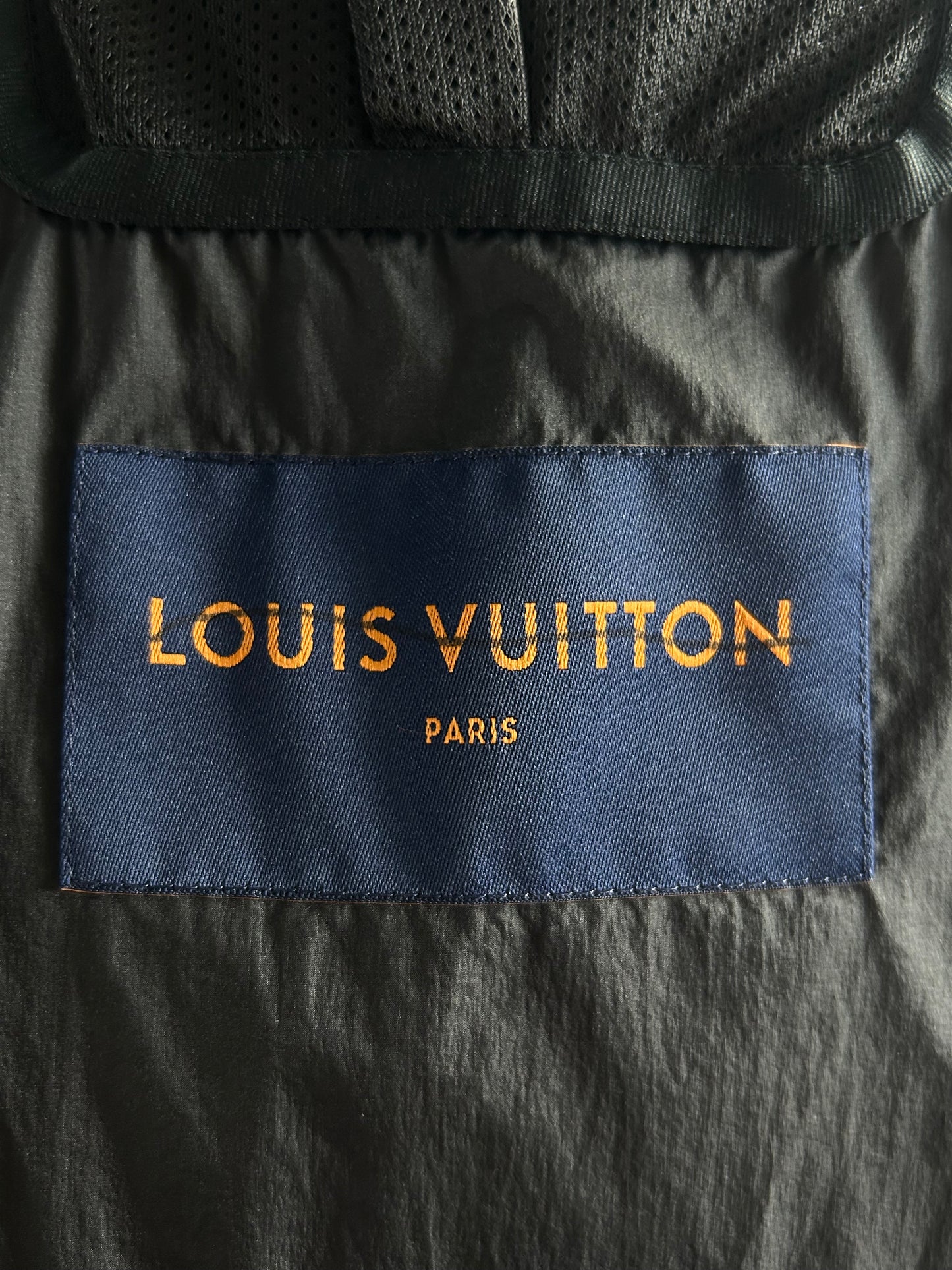 Louis Vuitton Black & Grey 2054 Monogram Heat Reflective Puffer Jacket