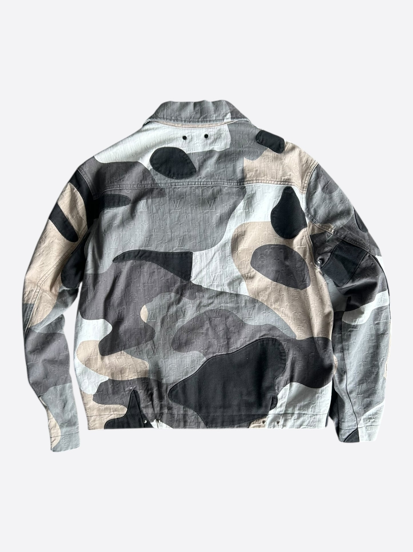 Louis Vuitton KidSuper Camouflage Monogram Face Work Jacket