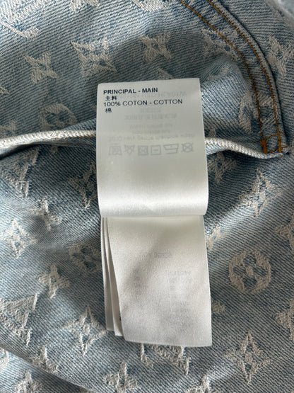 Louis Vuitton NBA Monogram Denim Zip Up Jacket