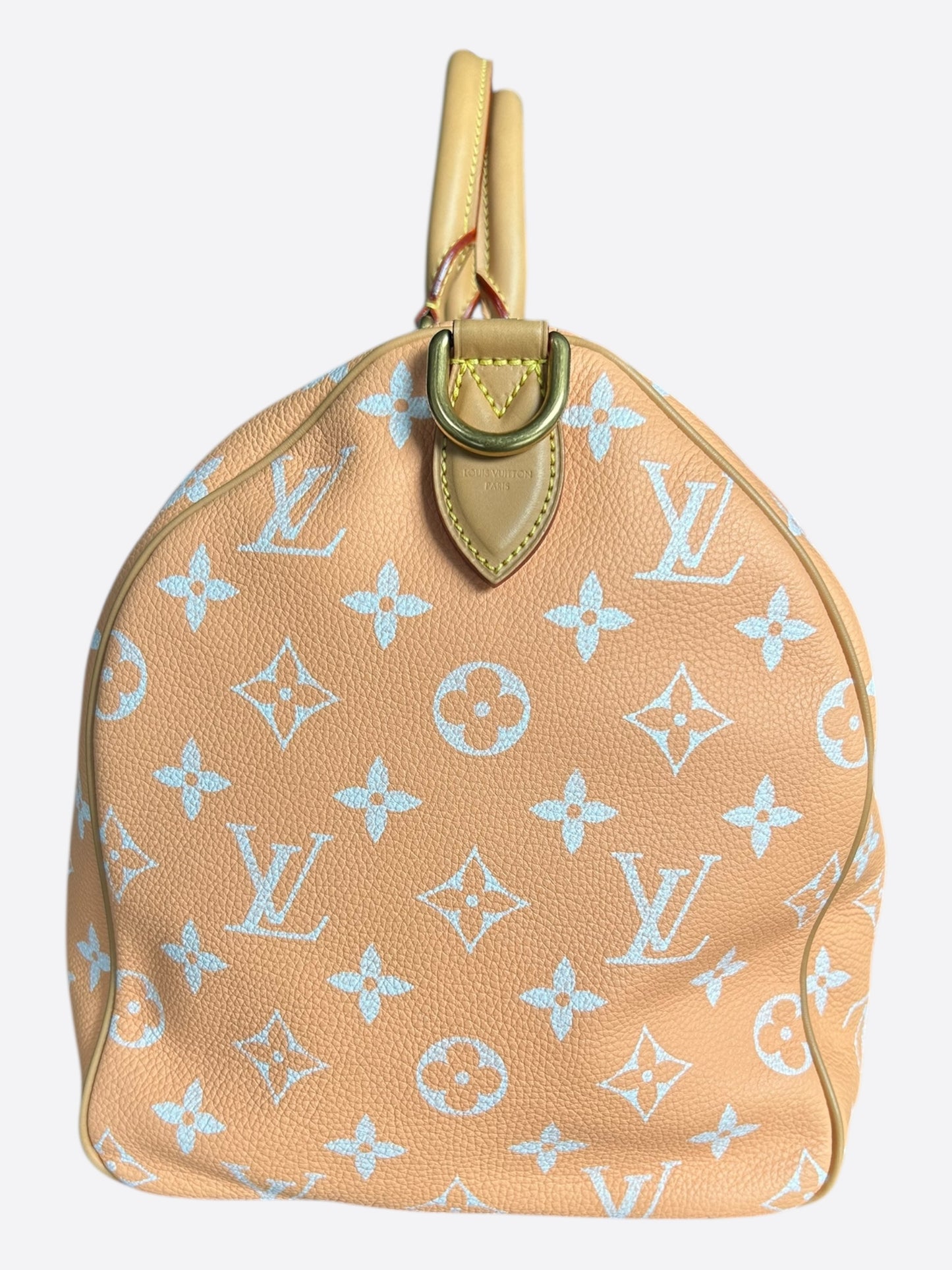 Louis Vuitton Peach & White Monogram P9 Speedy 40