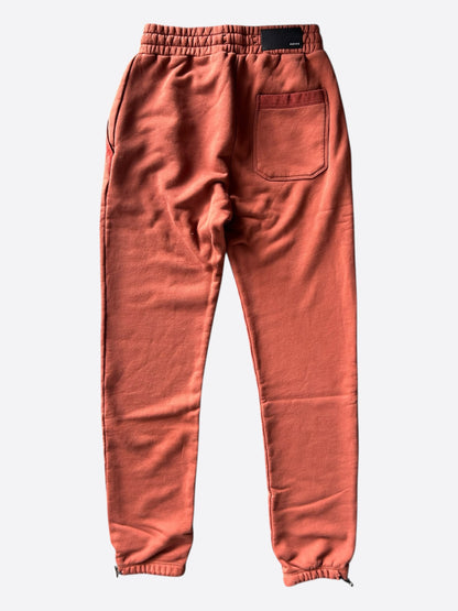 Amiri Red & Pink MA Logo Sweatpants