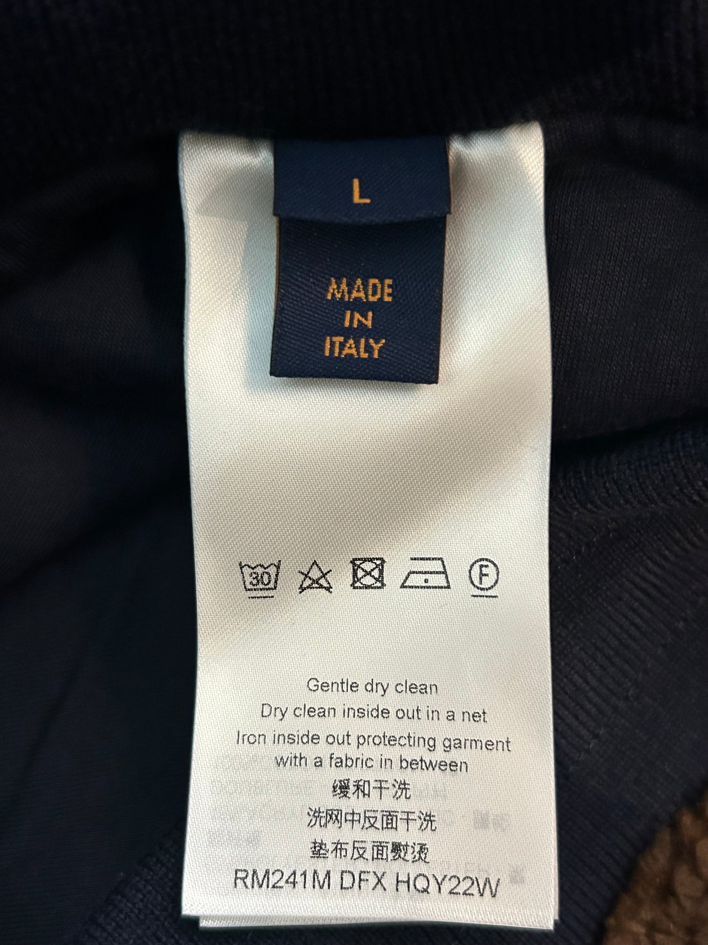 Louis Vuitton Orange Camouflage Fleece Sweatpants