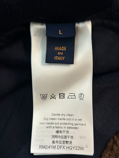 Louis Vuitton Orange Camouflage Fleece Sweatpants