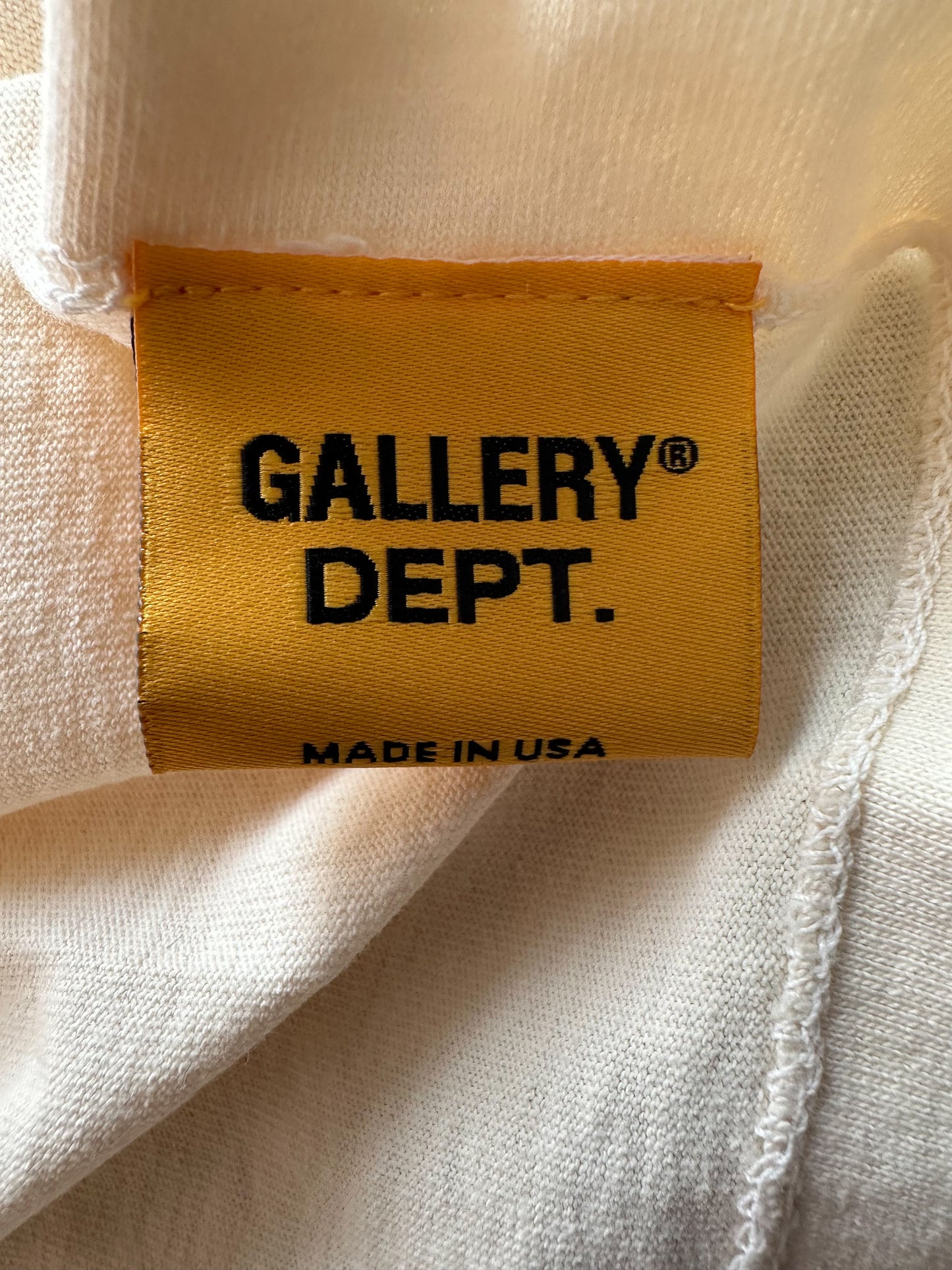 Gallery Dept Natural Property Of Gallery Dept Pocket T-Shirt