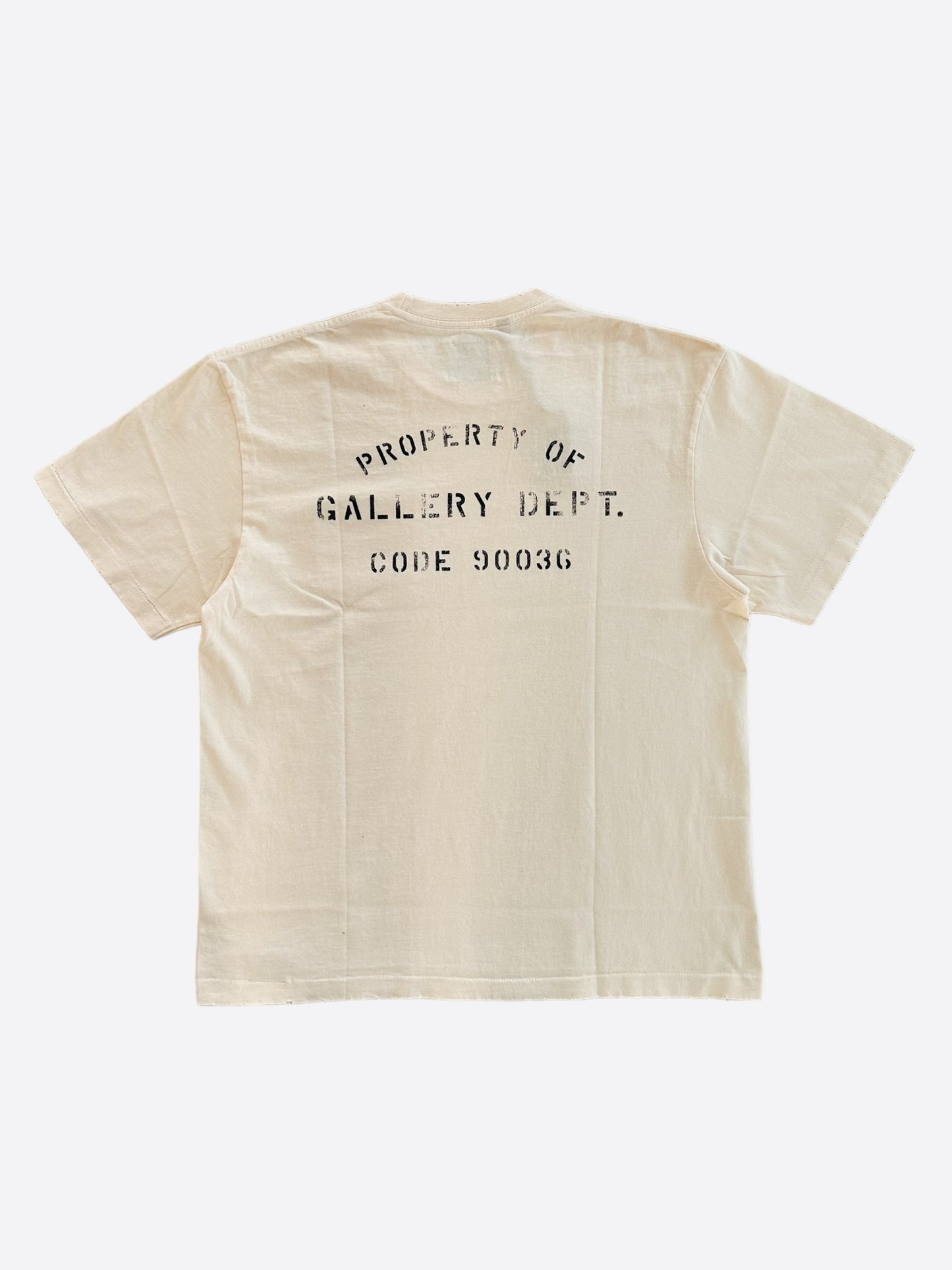 Gallery Dept Natural Property Of Gallery Dept Pocket T-Shirt