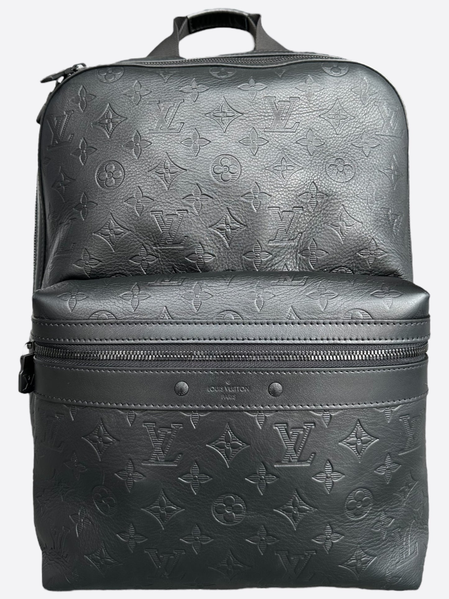 Louis Vuitton Black Shadow Monogram Sprinter Backpack