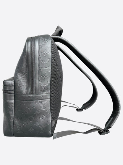 Louis Vuitton Black Shadow Monogram Sprinter Backpack