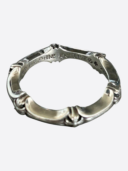 Chrome Hearts Silver Plus & Bone Ring