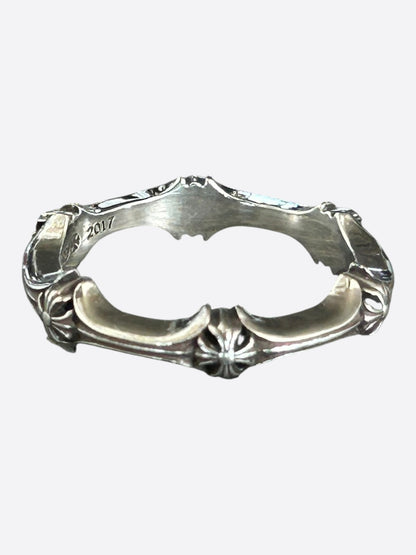 Chrome Hearts Silver Plus & Bone Ring
