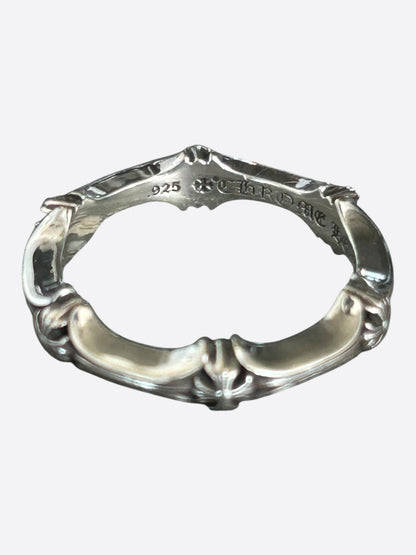 Chrome Hearts Silver Plus & Bone Ring