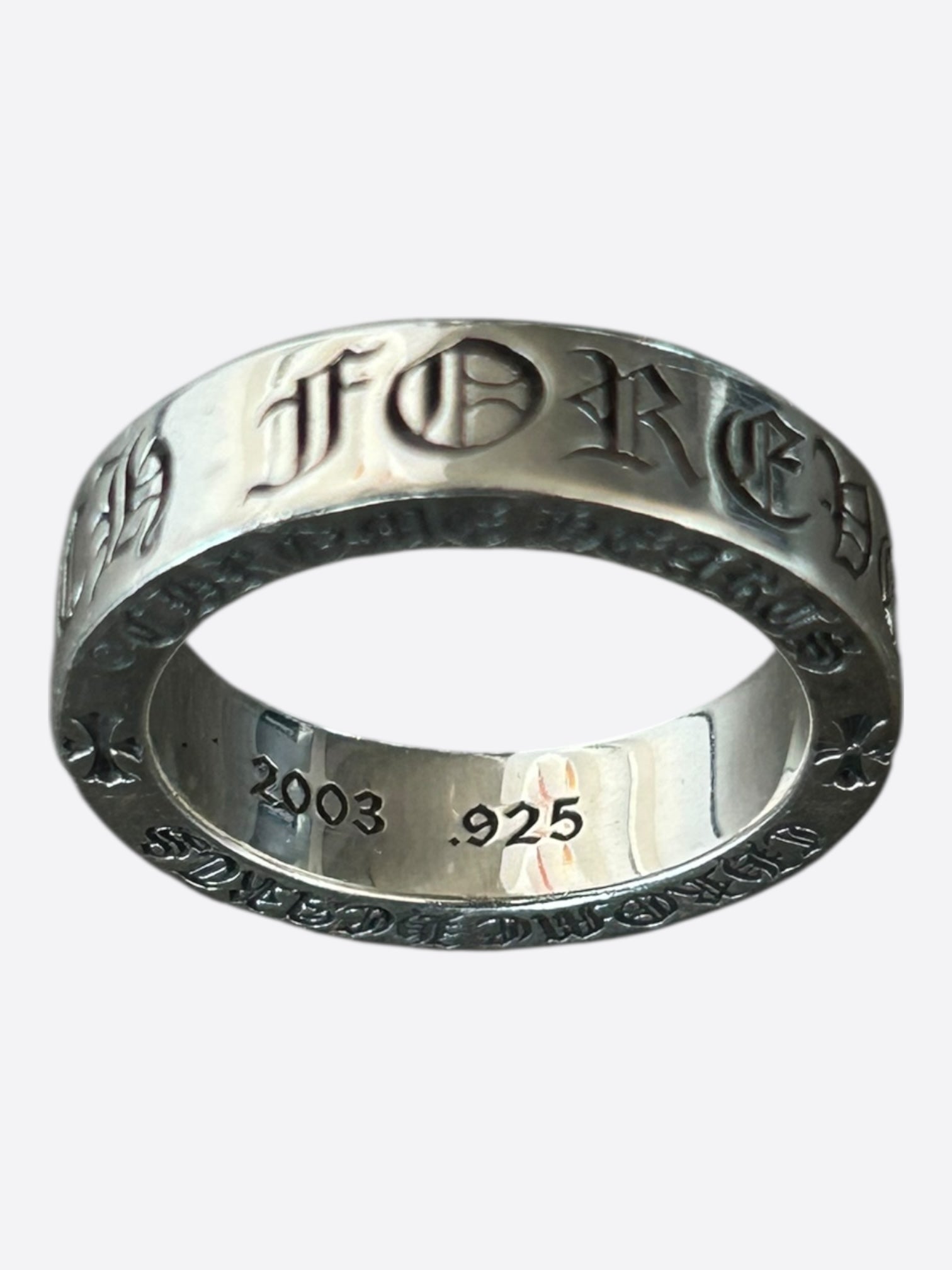 Chrome Hearts Silver Forever Ring – Savonches