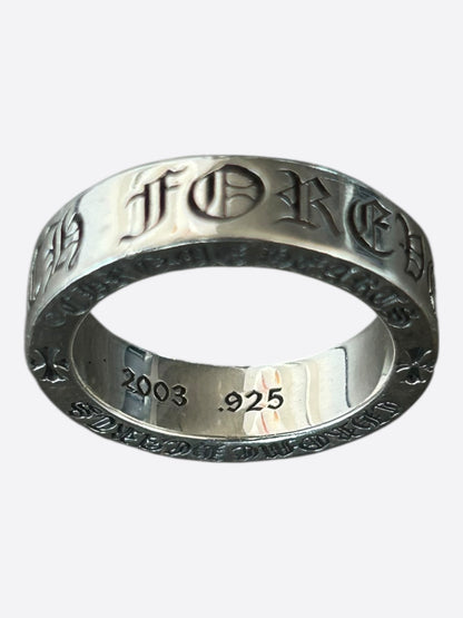 Chrome Hearts Silver Forever Ring
