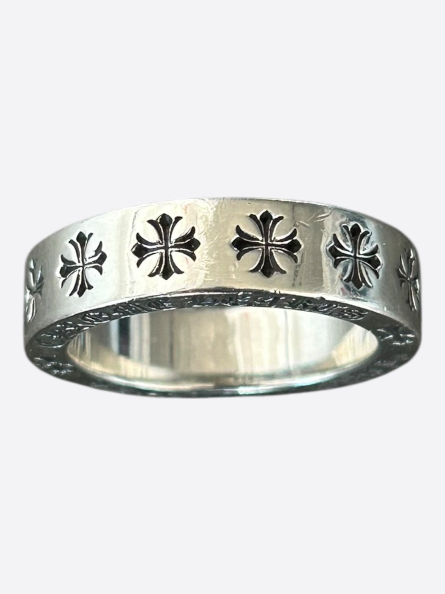 Chrome Hearts Silver Forever Ring