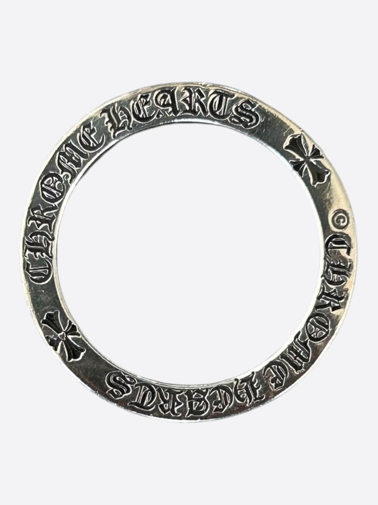 Chrome Hearts Silver Forever Ring
