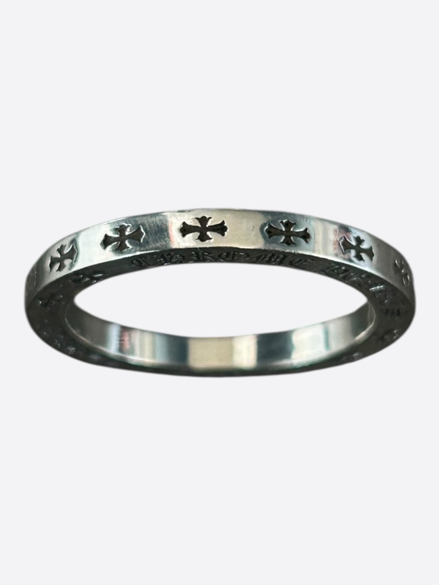 Chrome Hearts Silver Las Vegas Spacer Ring
