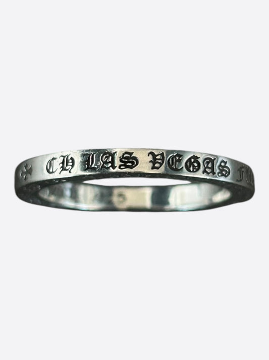 Chrome Hearts Silver Las Vegas Spacer Ring