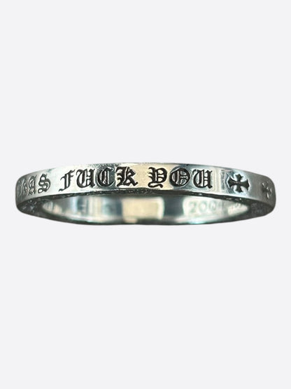 Chrome Hearts Silver Las Vegas Spacer Ring