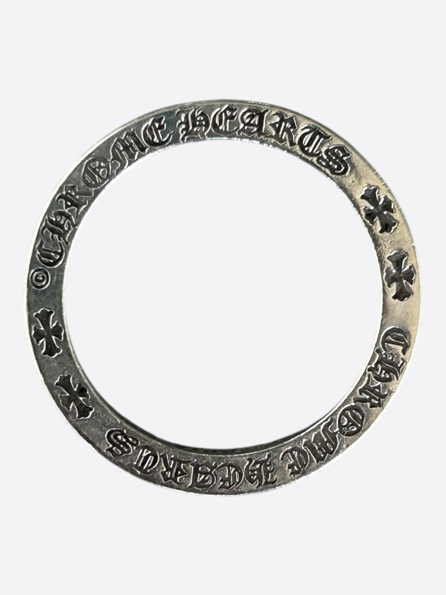 Chrome Hearts Silver Las Vegas Spacer Ring