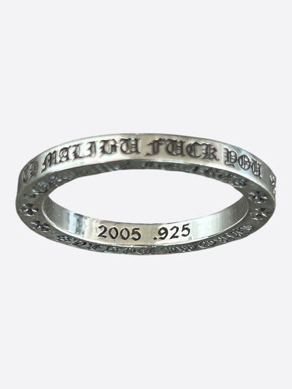 Chrome Hearts Silver Malibu Spacer Ring