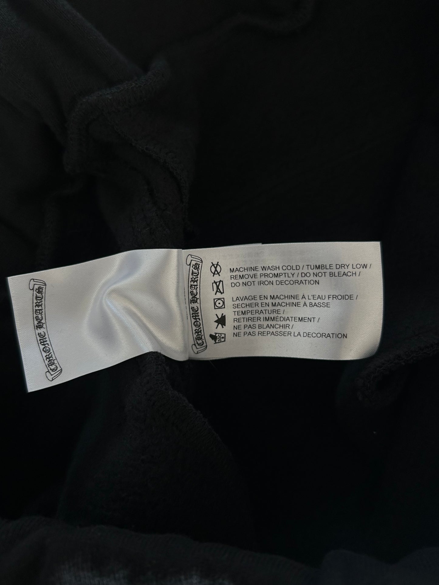 Chrome Hearts Black & Blue Logo Sweatpants