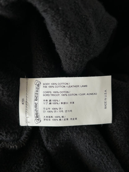 Chrome Hearts Black Triple Cross Patch Paper Jam Hoodie