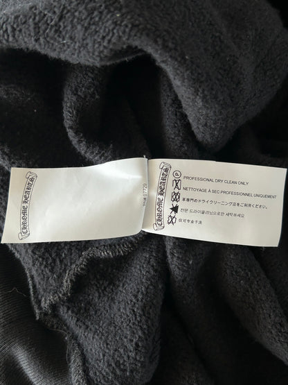 Chrome Hearts Black Triple Cross Patch Paper Jam Hoodie
