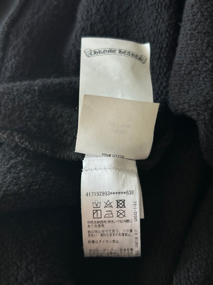 Chrome Hearts Black Triple Cross Patch Paper Jam Sweater