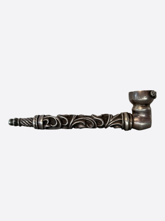 Chrome Hearts Silver Filigree Pipe