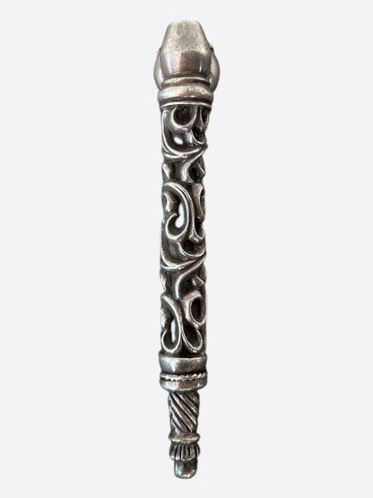 Chrome Hearts Silver Filigree Pipe
