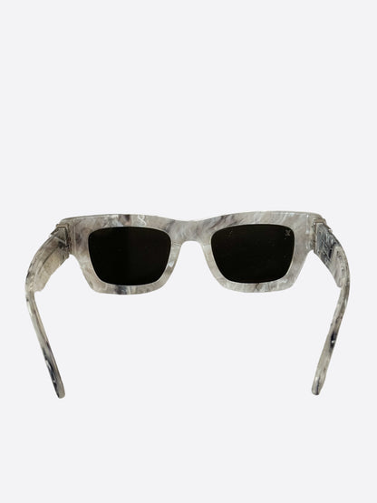 Louis Vuitton Grey Marble Match Sunglasses