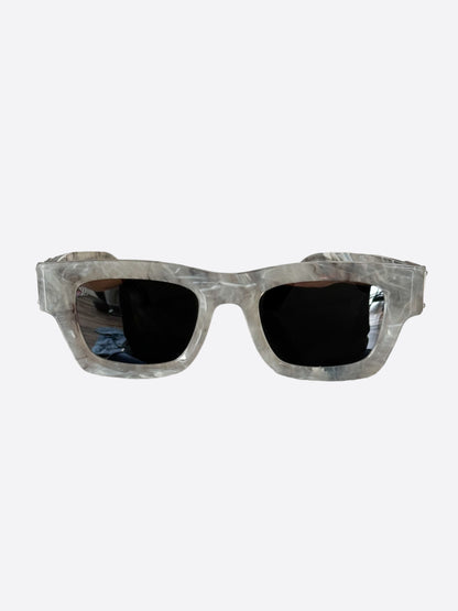 Louis Vuitton Grey Marble Match Sunglasses