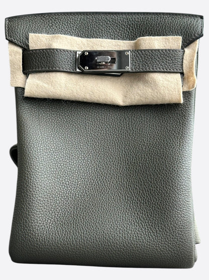 Hermes Olive HAC A Dos Crossbody Backpack