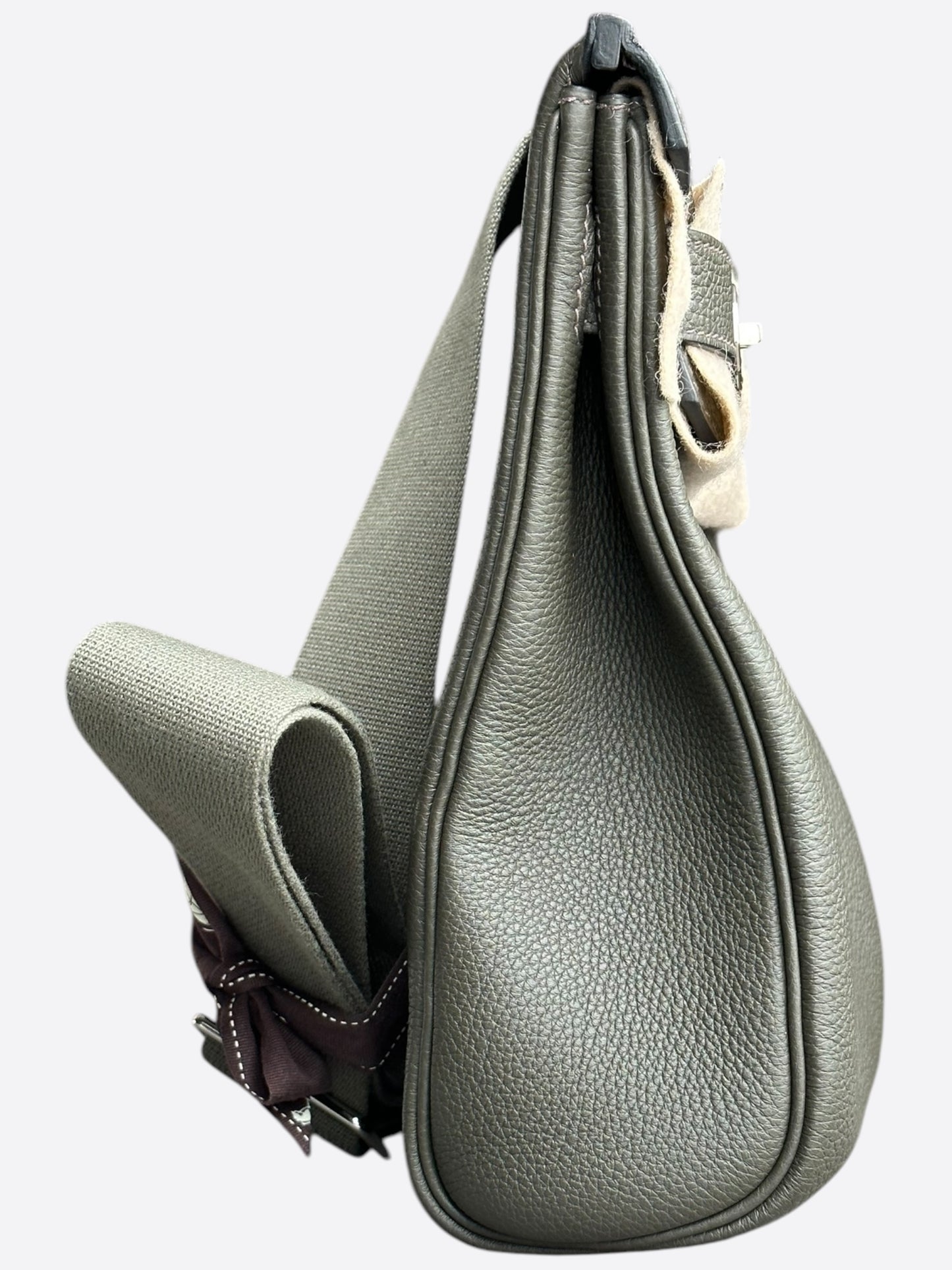 Hermes Olive HAC A Dos Crossbody Backpack