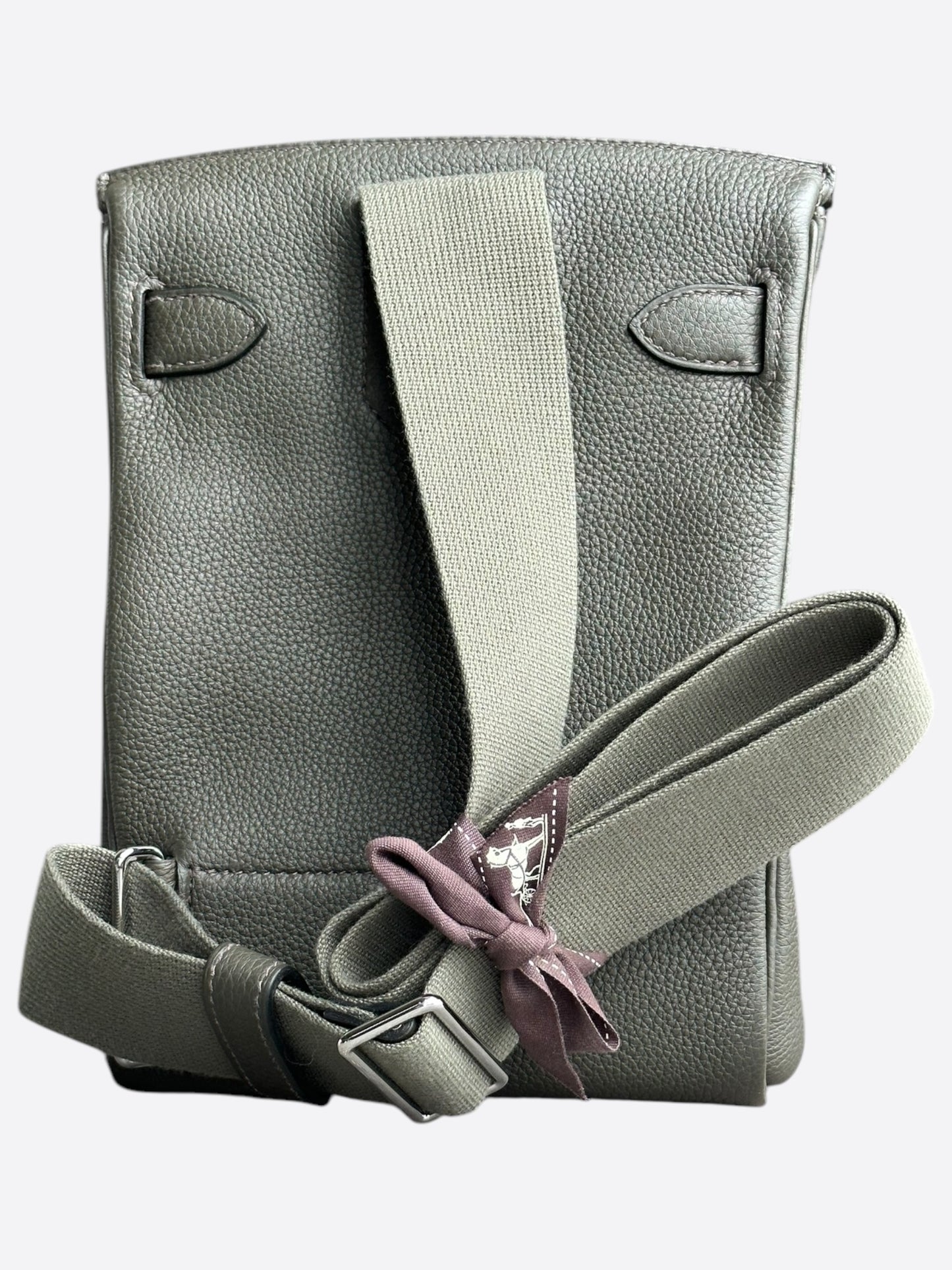 Hermes Olive HAC A Dos Crossbody Backpack