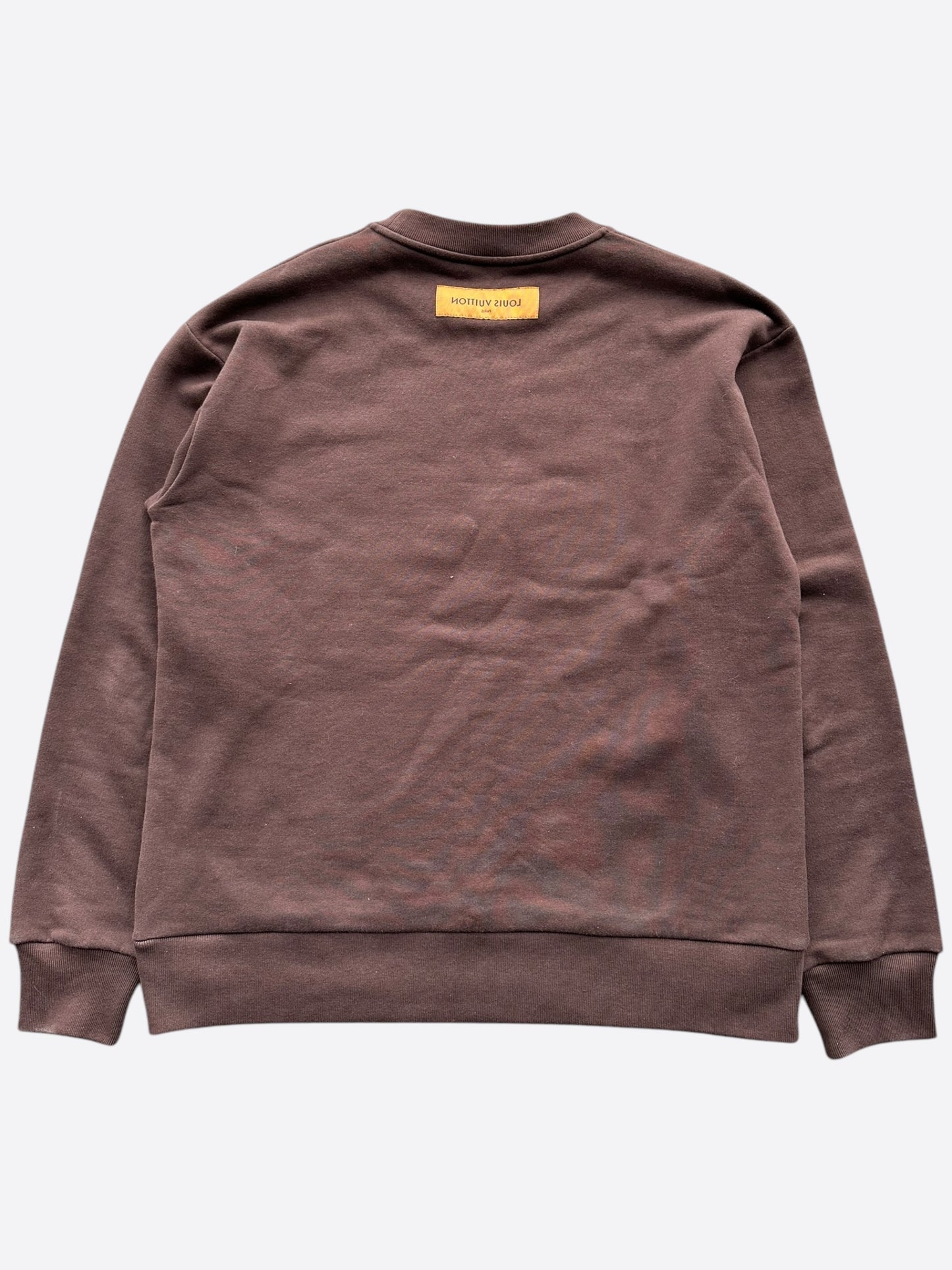 Louis Vuitton Brown Tuffetage Logo Sweater