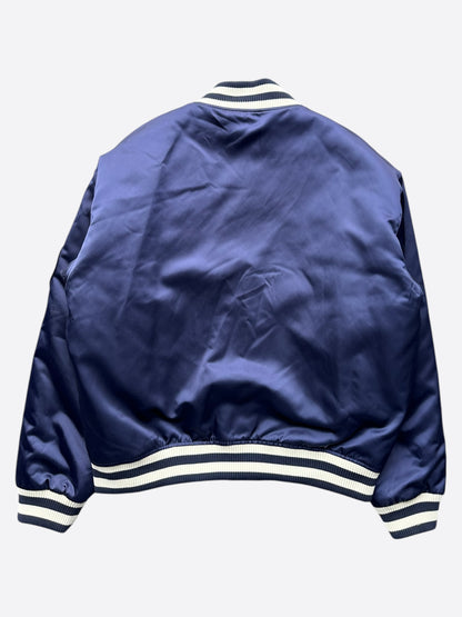 Louis Vuitton Navy & White Crystal Lovers Varsity Jacket