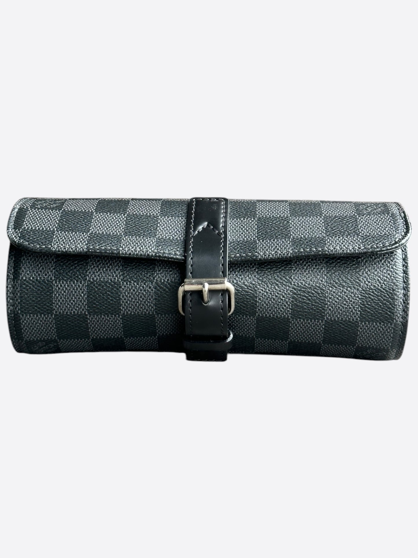 Louis Vuitton Damier Graphite Watch Roll Case