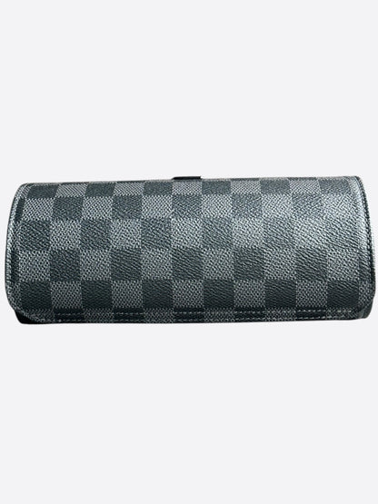 Louis Vuitton Damier Graphite Watch Roll Case