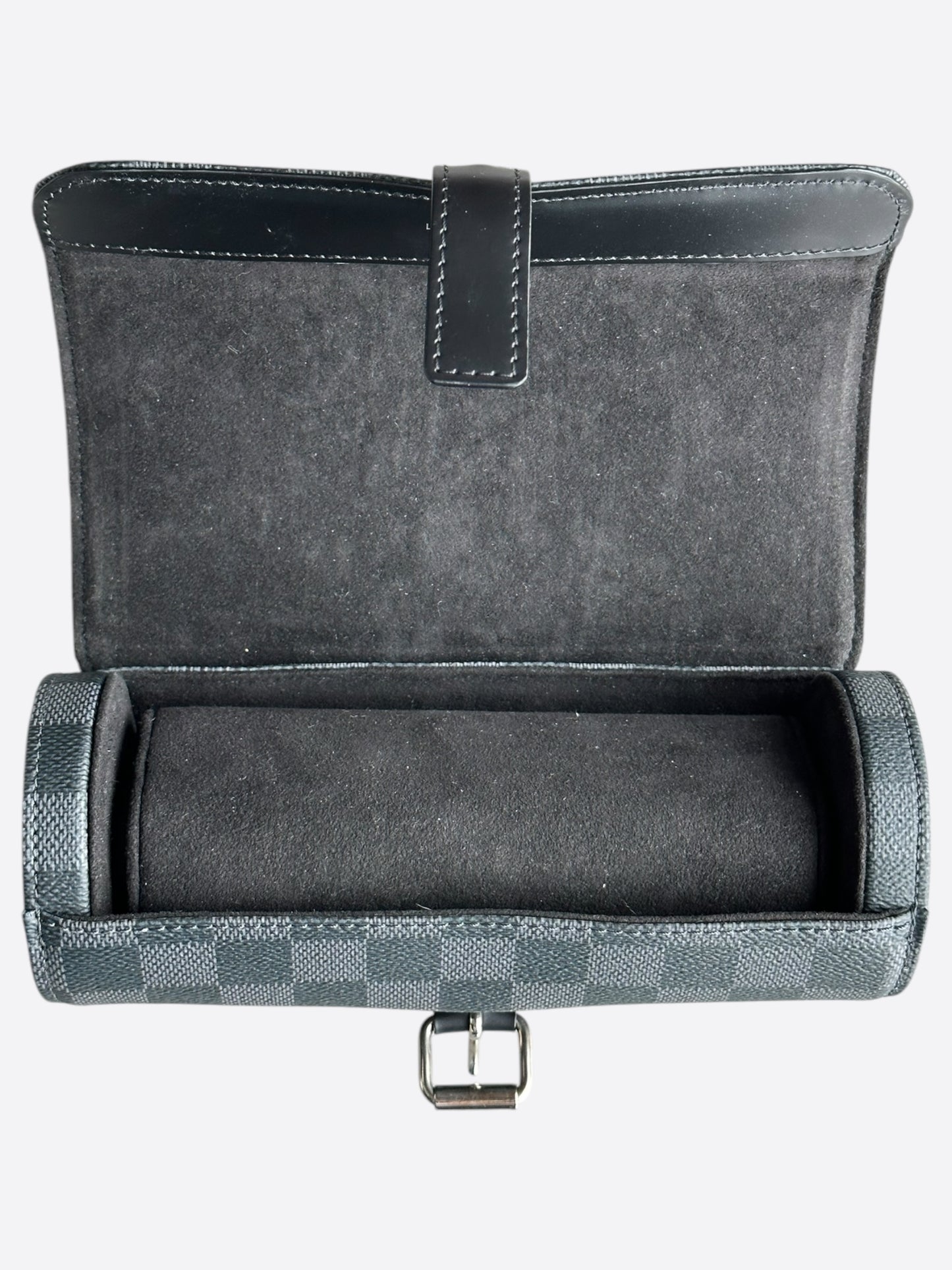 Louis Vuitton Damier Graphite Watch Roll Case