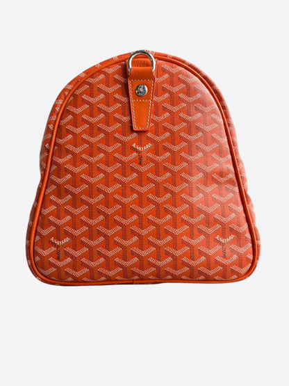 Goyard Orange Boston 50 Duffel Bag