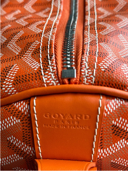 Goyard Orange Boston 50 Duffel Bag