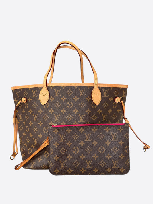 Louis Vuitton Brown Monogram Neverfull MM