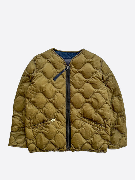 Moncler Olive Jaeckin Quilted Bomber Jacket