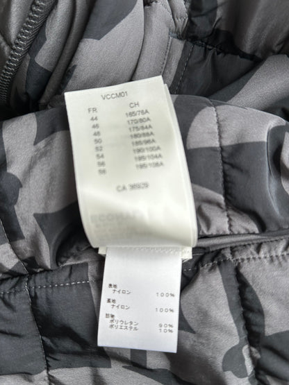 Louis Vuitton Grey & Black Flower Monogram Quilted Jacket