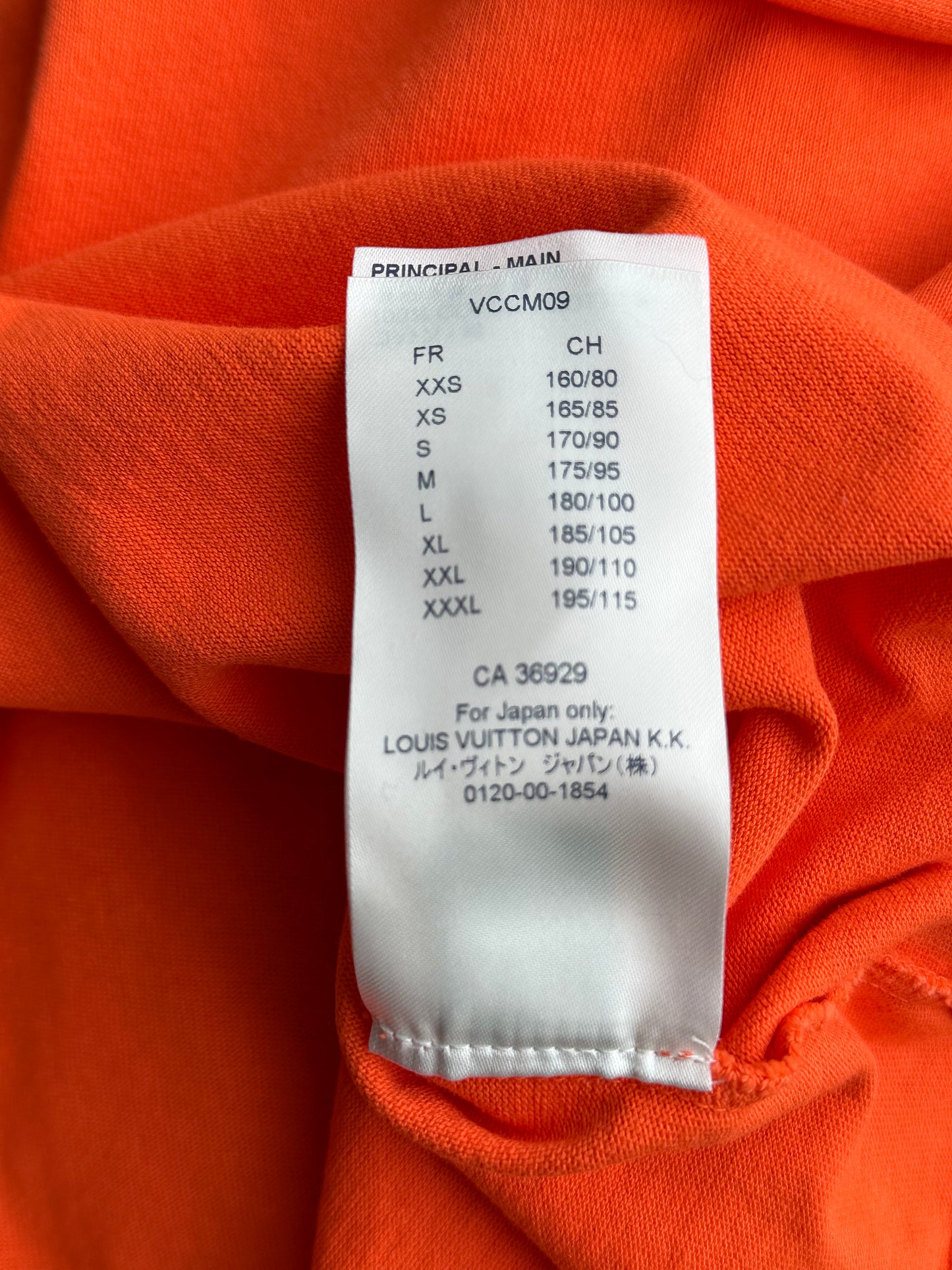 Louis Vuitton Orange Classic T-Shirt