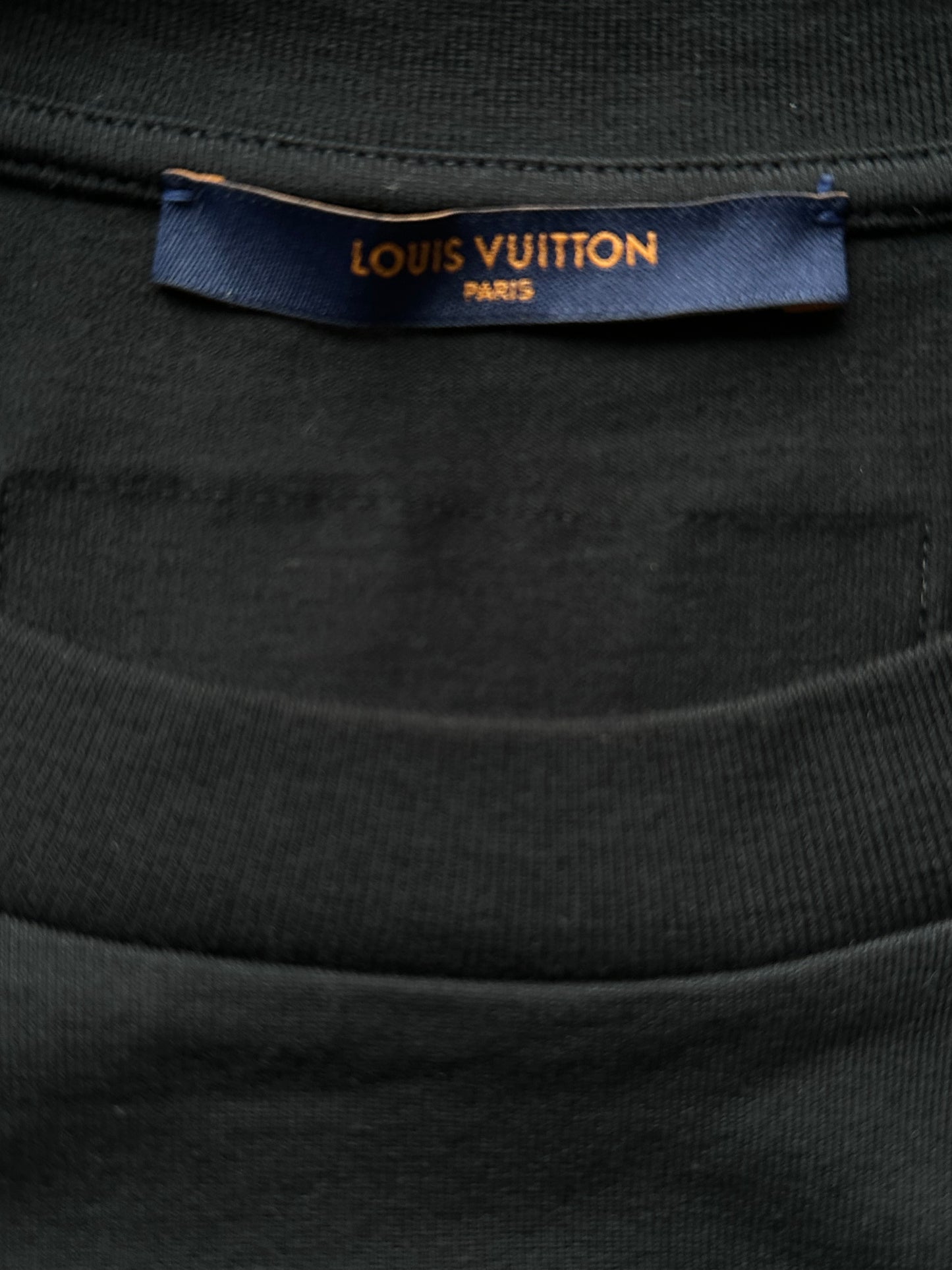 Louis Vuitton Black & Green Craftmanship T-Shirt